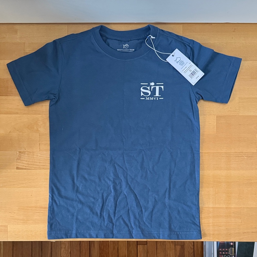 Boys southern tide Blue Graphic T-Shirt
